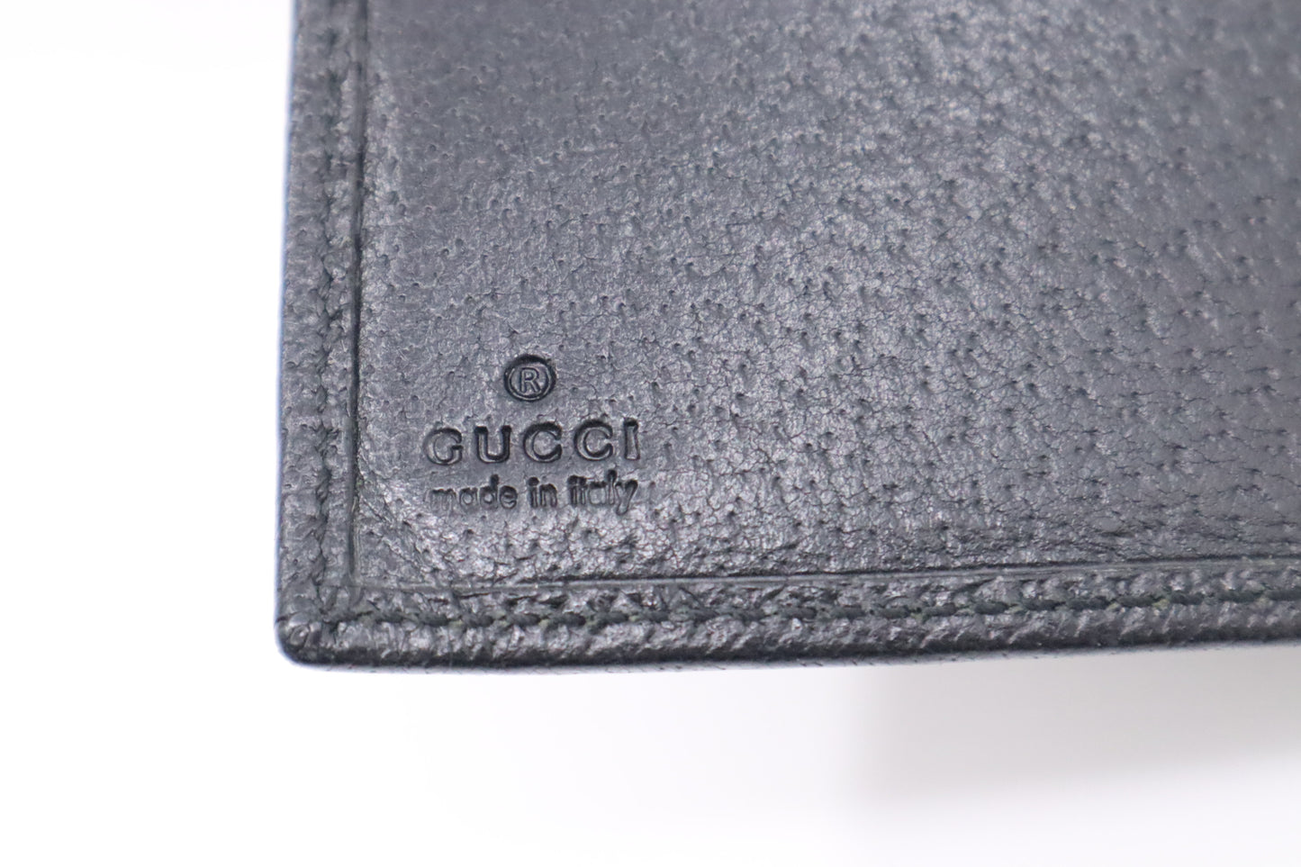 Gucci Bifold Wallet in Black Leather