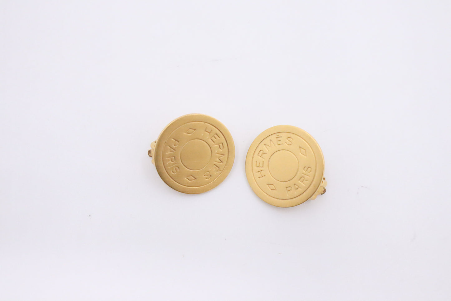Hermes Clou de Selle Clip-on Earrings