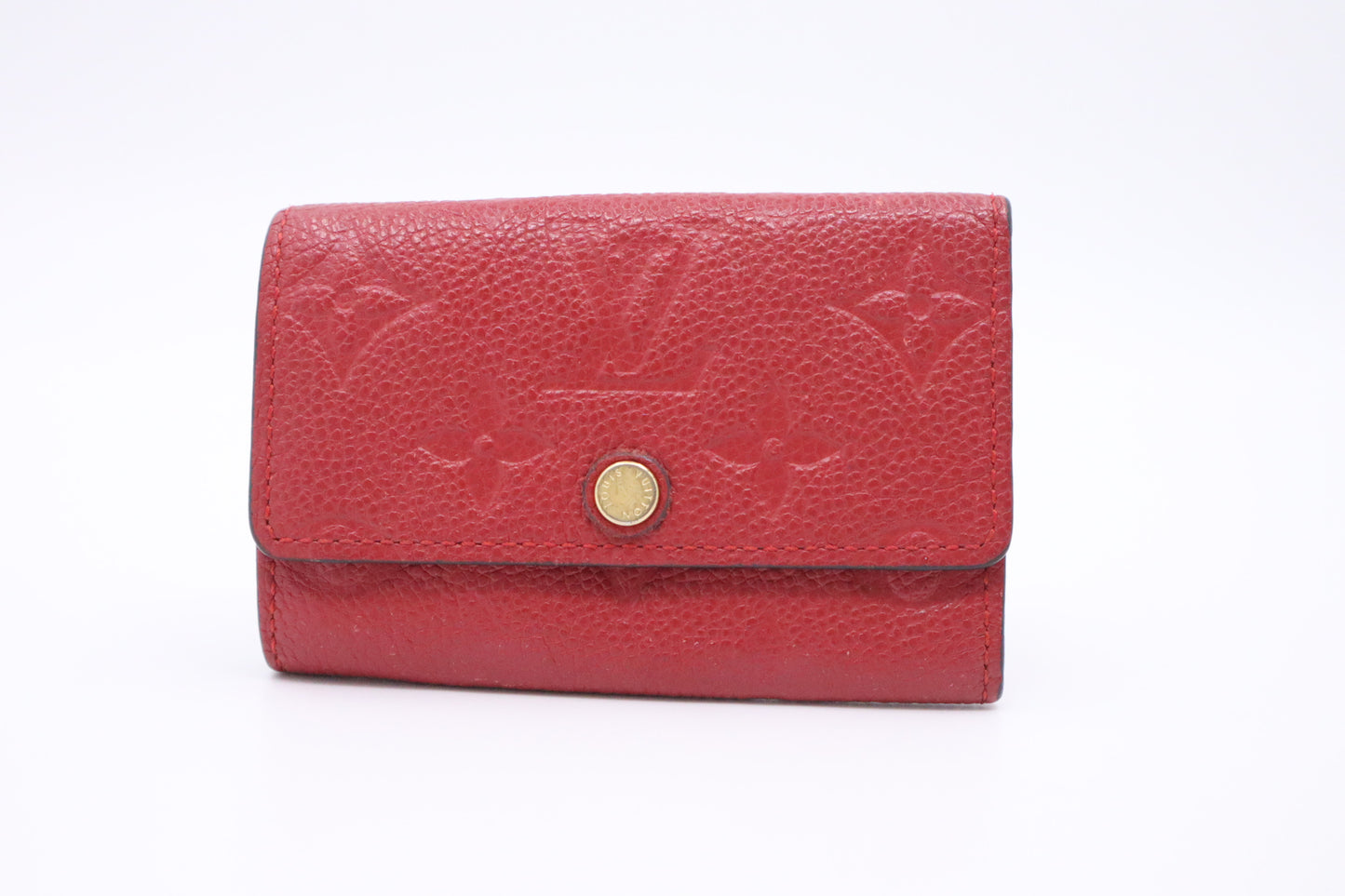 Louis Vuitton Multicles 6 in Red Empreinte Leather