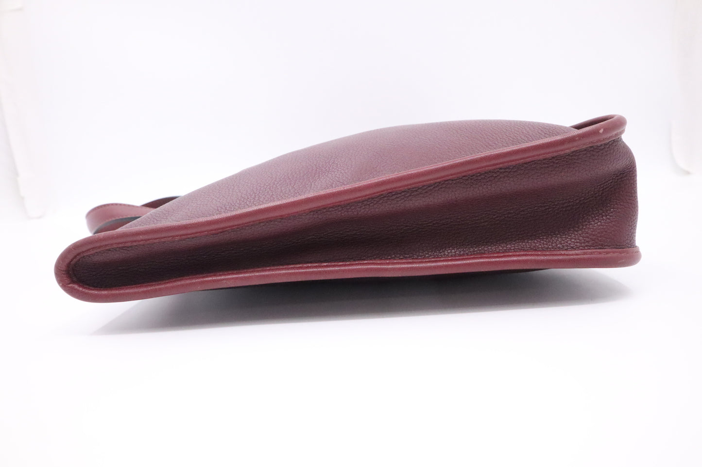 Loewe Briefcase in Burgundy Leather