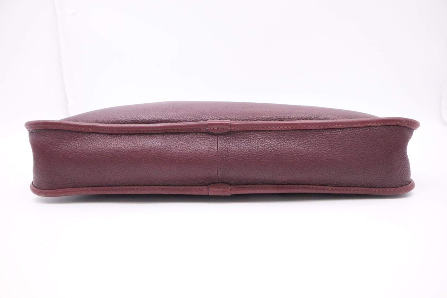 Loewe Briefcase in Burgundy Leather
