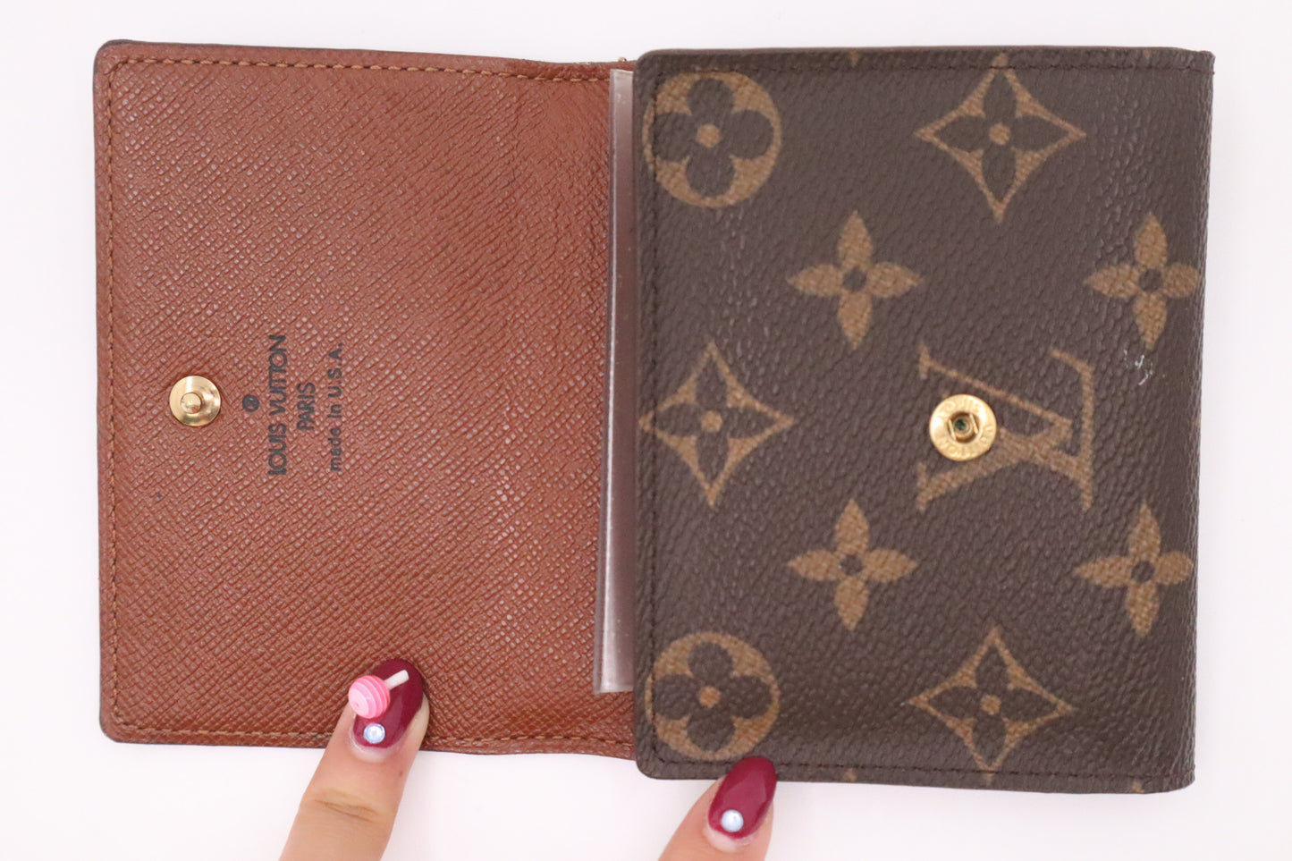 Louis Vuitton Trifold Wallet in Monogram Canvas