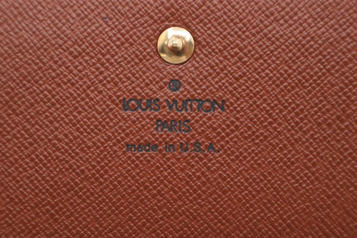 Louis Vuitton Trifold Wallet in Monogram Canvas