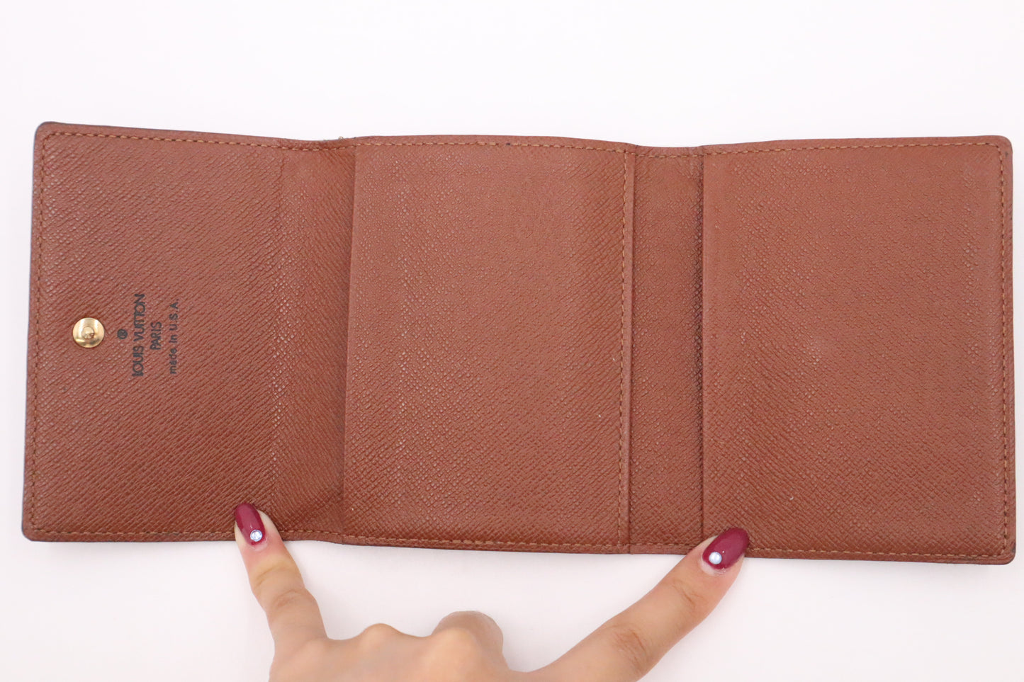 Louis Vuitton Trifold Wallet in Monogram Canvas