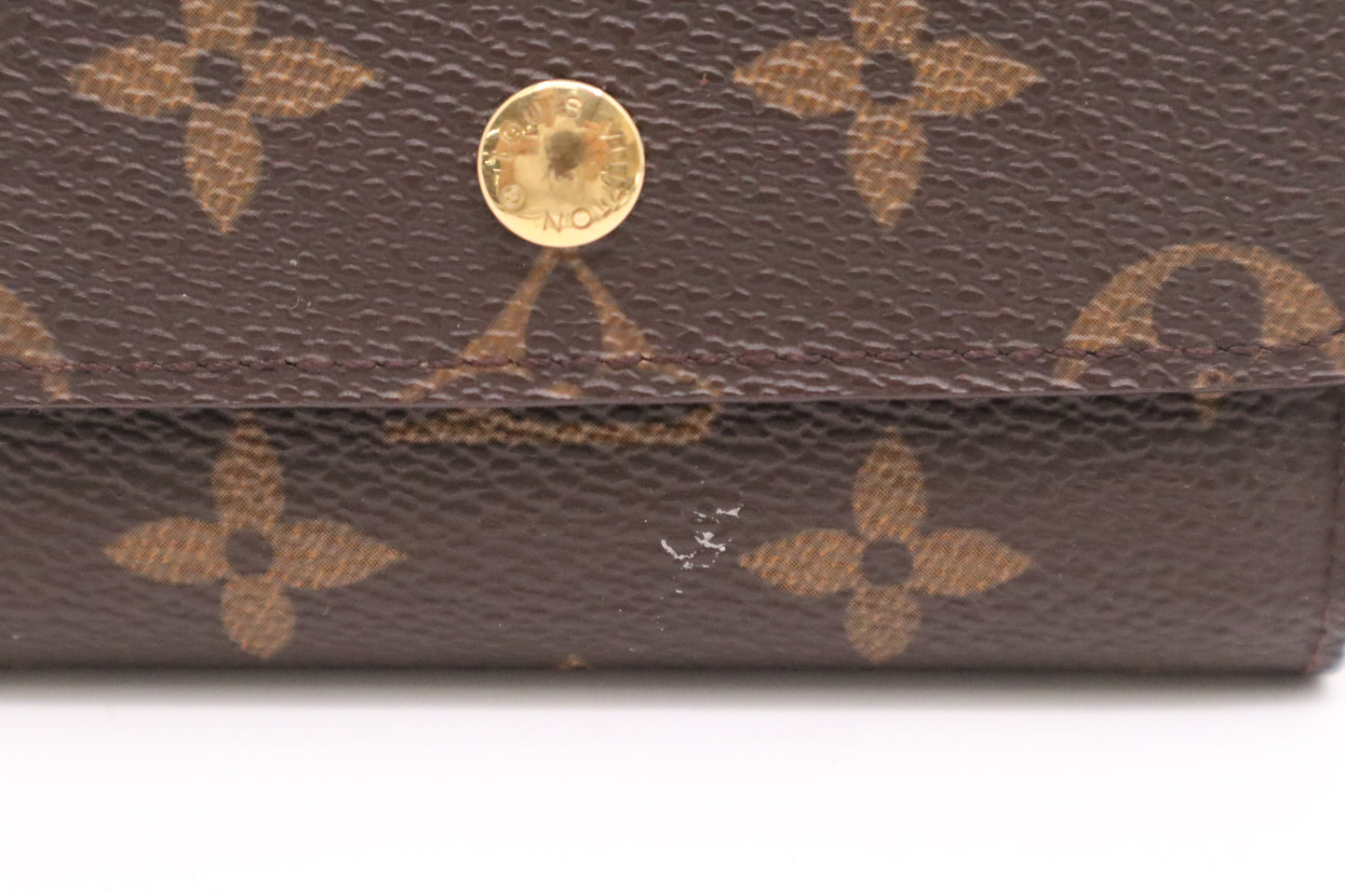 Louis Vuitton Trifold Wallet in Monogram Canvas