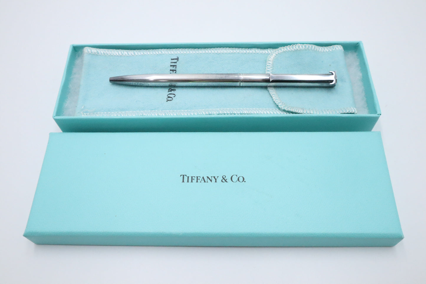 Tiffany & Co. Executive Tiffany T-clip Ballpoint Pen in Sterling Silver