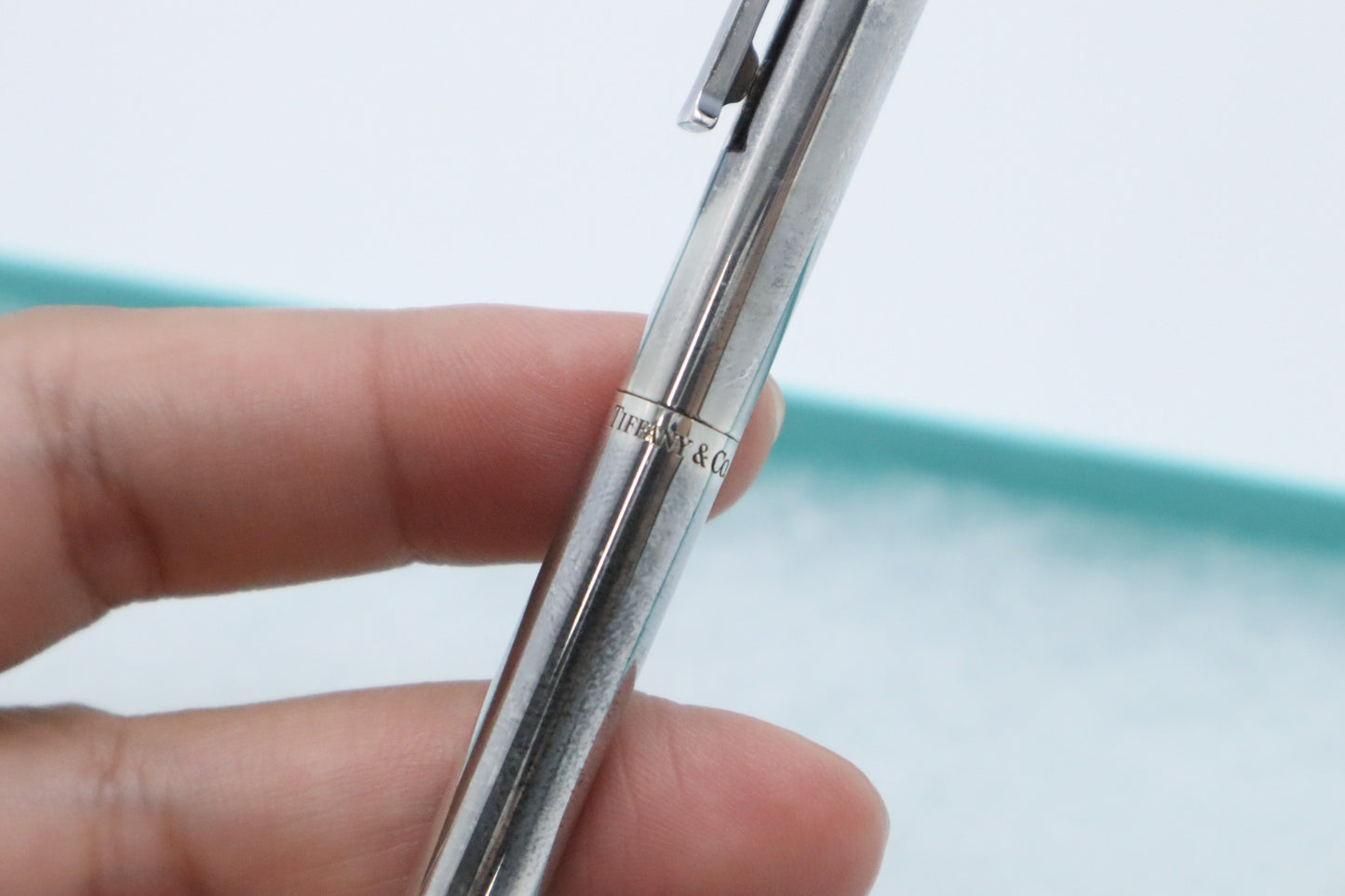 Tiffany & Co. Executive Tiffany T-clip Ballpoint Pen in Sterling Silver