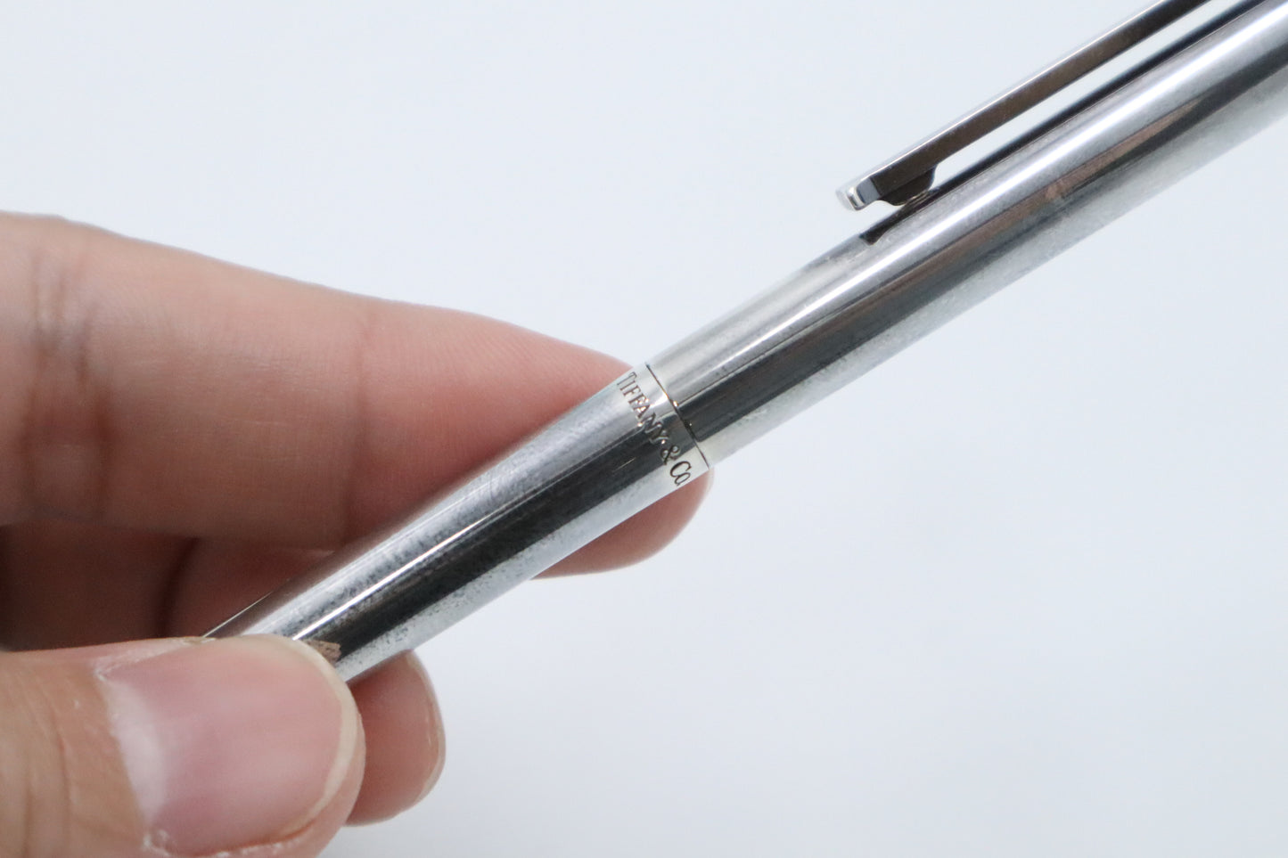 Tiffany & Co. Executive Tiffany T-clip Ballpoint Pen in Sterling Silver