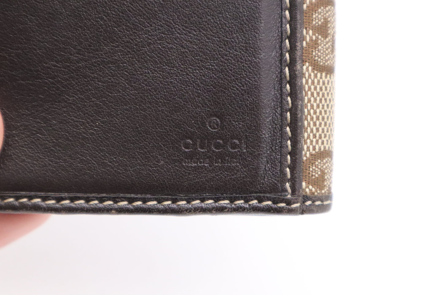 Gucci Long Wallet in Brown GG Canvas