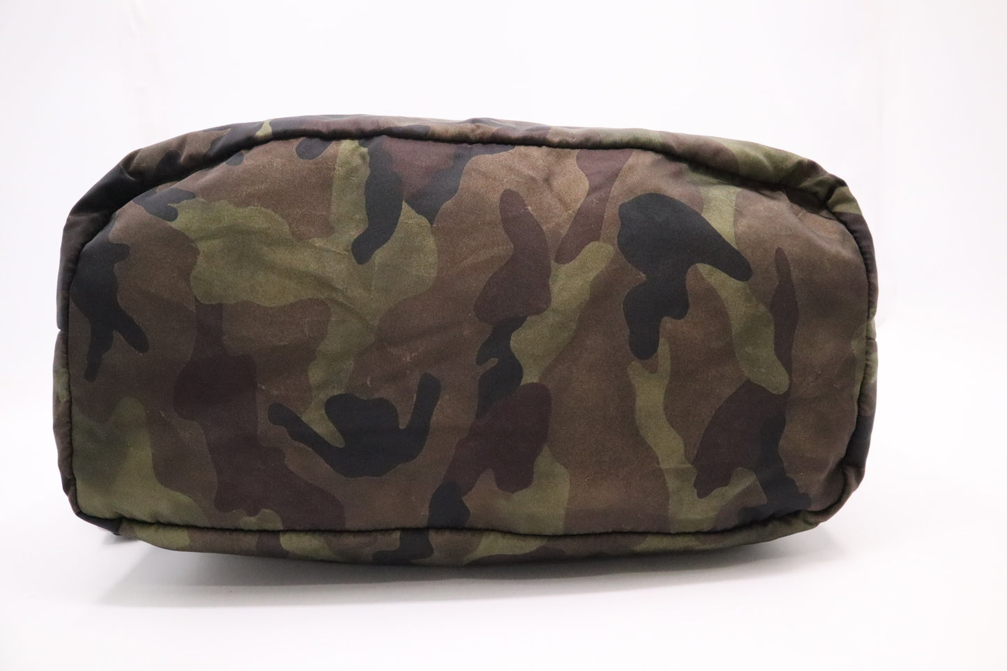 Prada Reversible Tote in Camouflage Nylon Canvas
