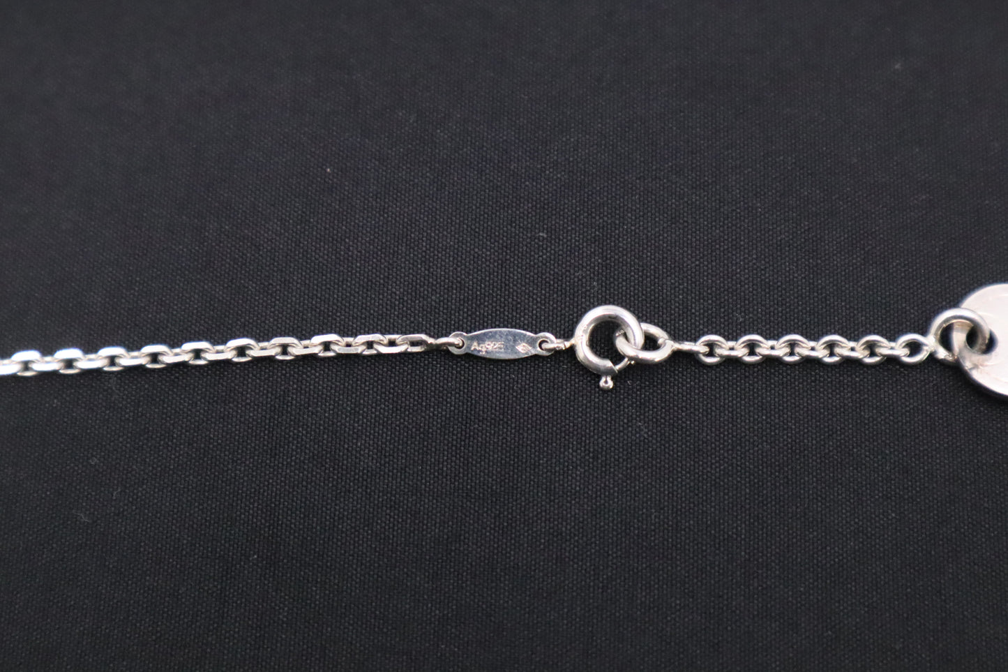 Hermes Key Necklace in Sterling Silver