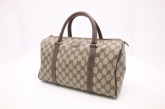 Gucci Boston Bag in GG Supreme Canvas