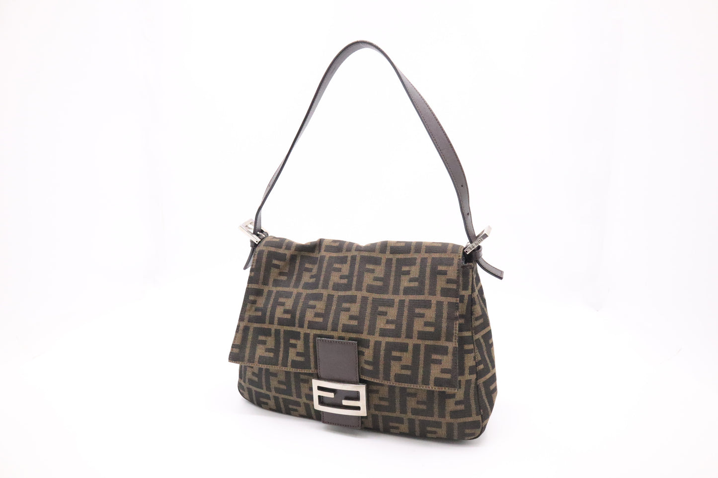 Fendi Mama Baguette in Zucca Canvas