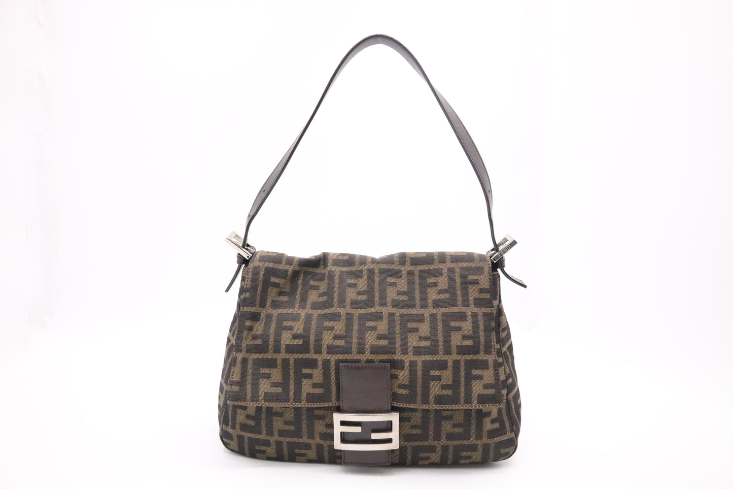 Fendi Mama Baguette in Zucca Canvas