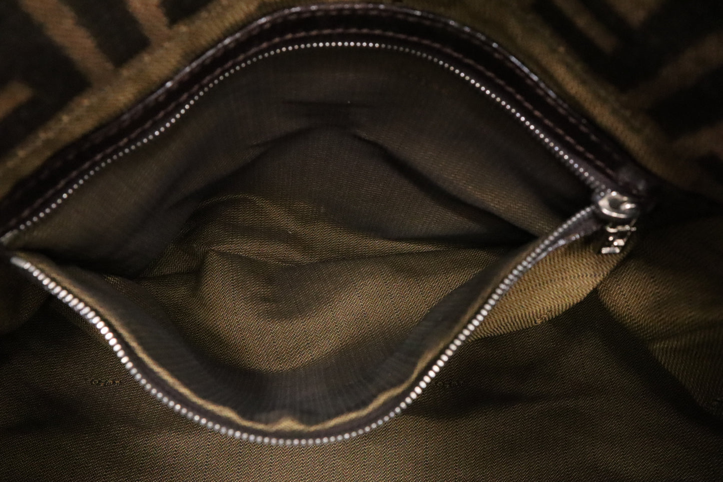 Fendi Mama Baguette in Zucca Canvas