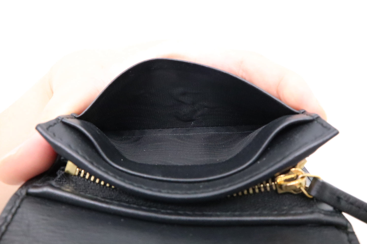 Gucci Bee Compact Wallet in GG Bee Canvas