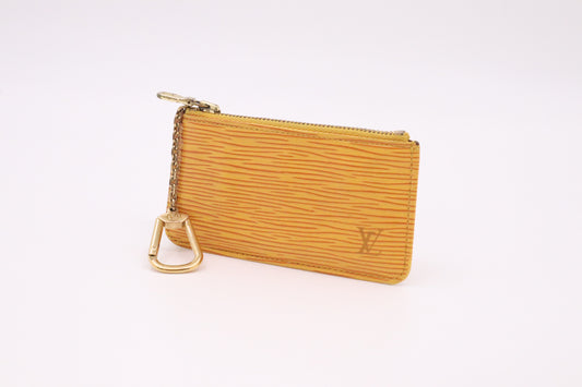 Louis Vuitton Cles in Orange Epi Leather