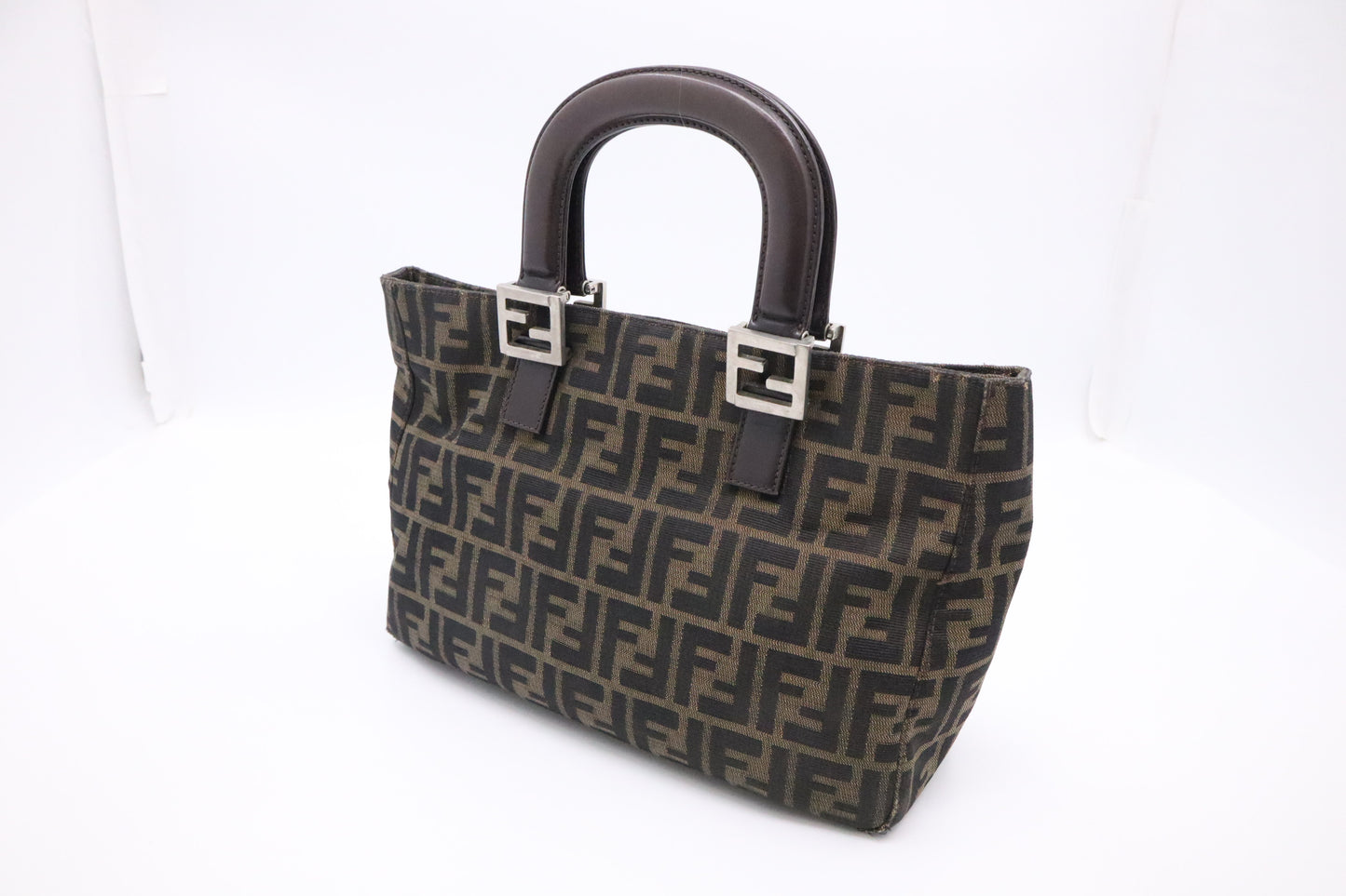 Fendi Handbag in Zucca Canvas