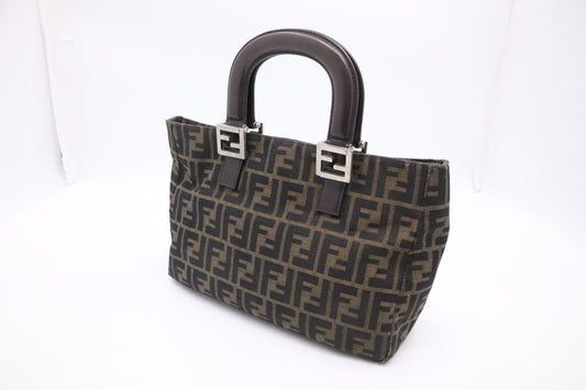 Fendi Handbag in Zucca Canvas