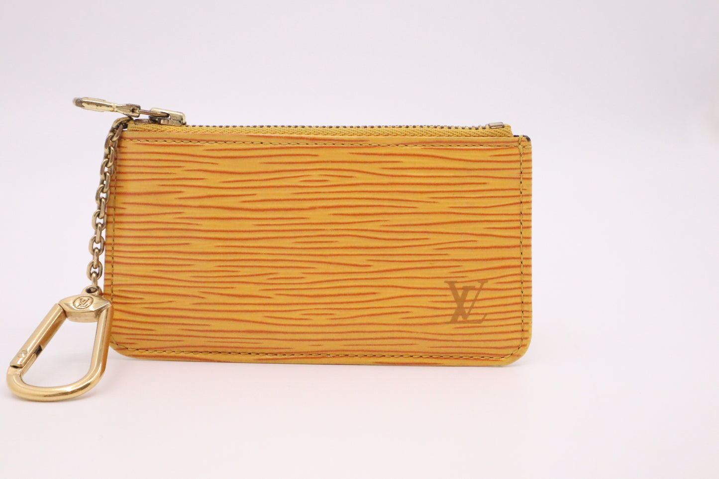 Louis Vuitton Cles in Orange Epi Leather