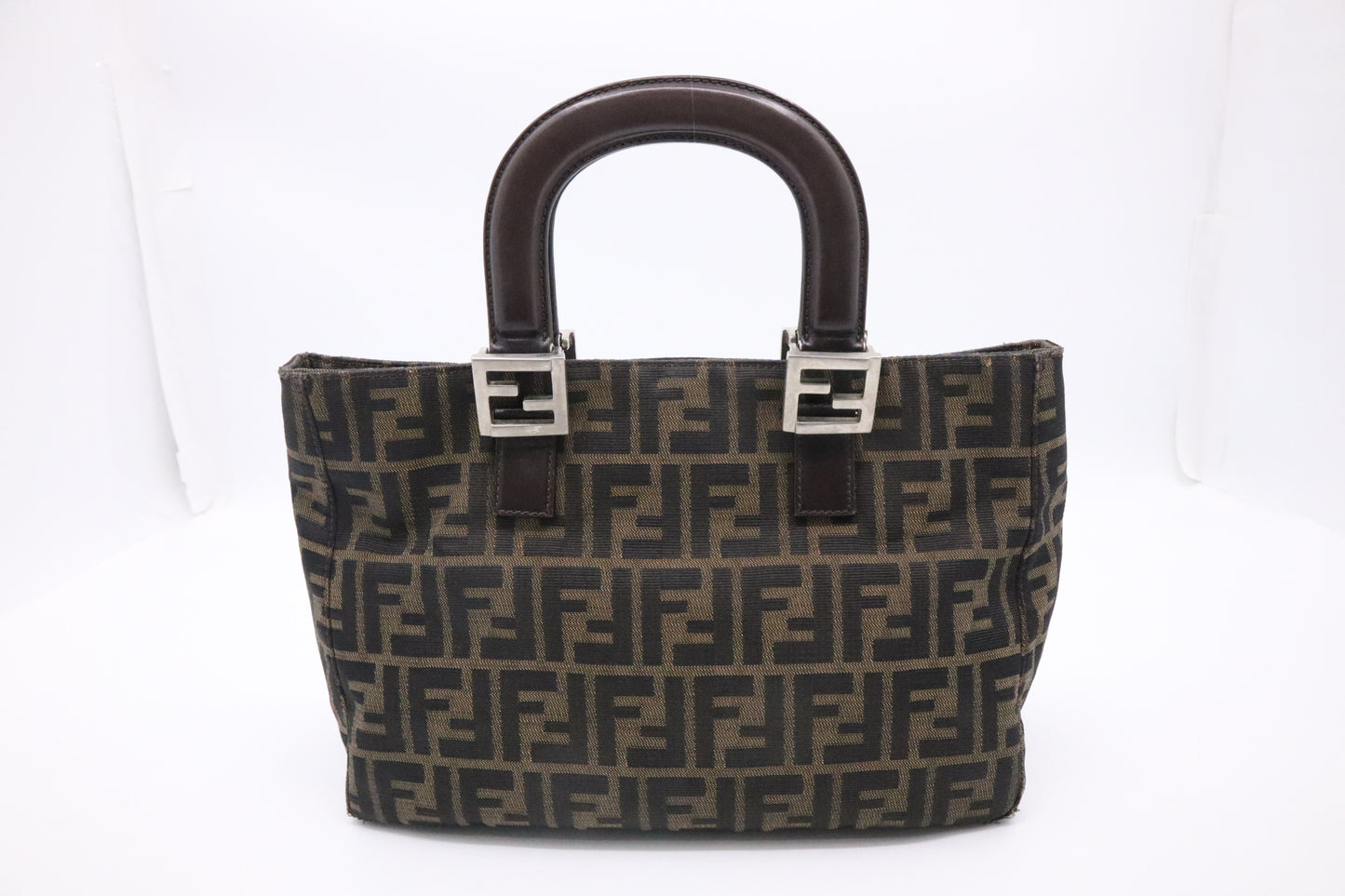 Fendi Handbag in Zucca Canvas