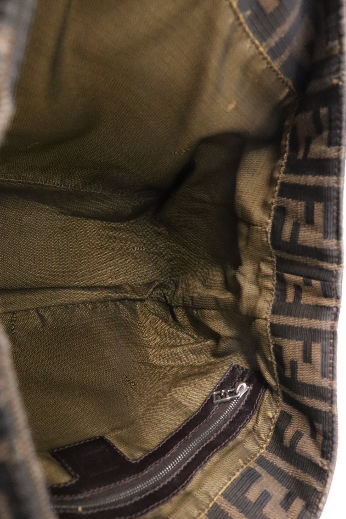 Fendi Handbag in Zucca Canvas