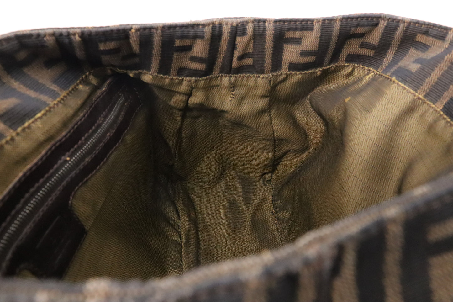 Fendi Handbag in Zucca Canvas