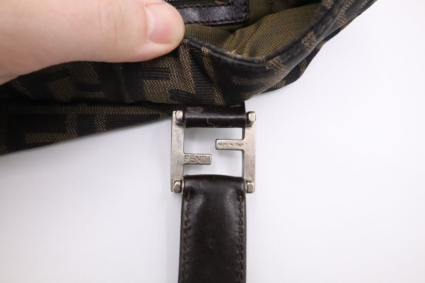 Fendi Handbag in Zucca Canvas