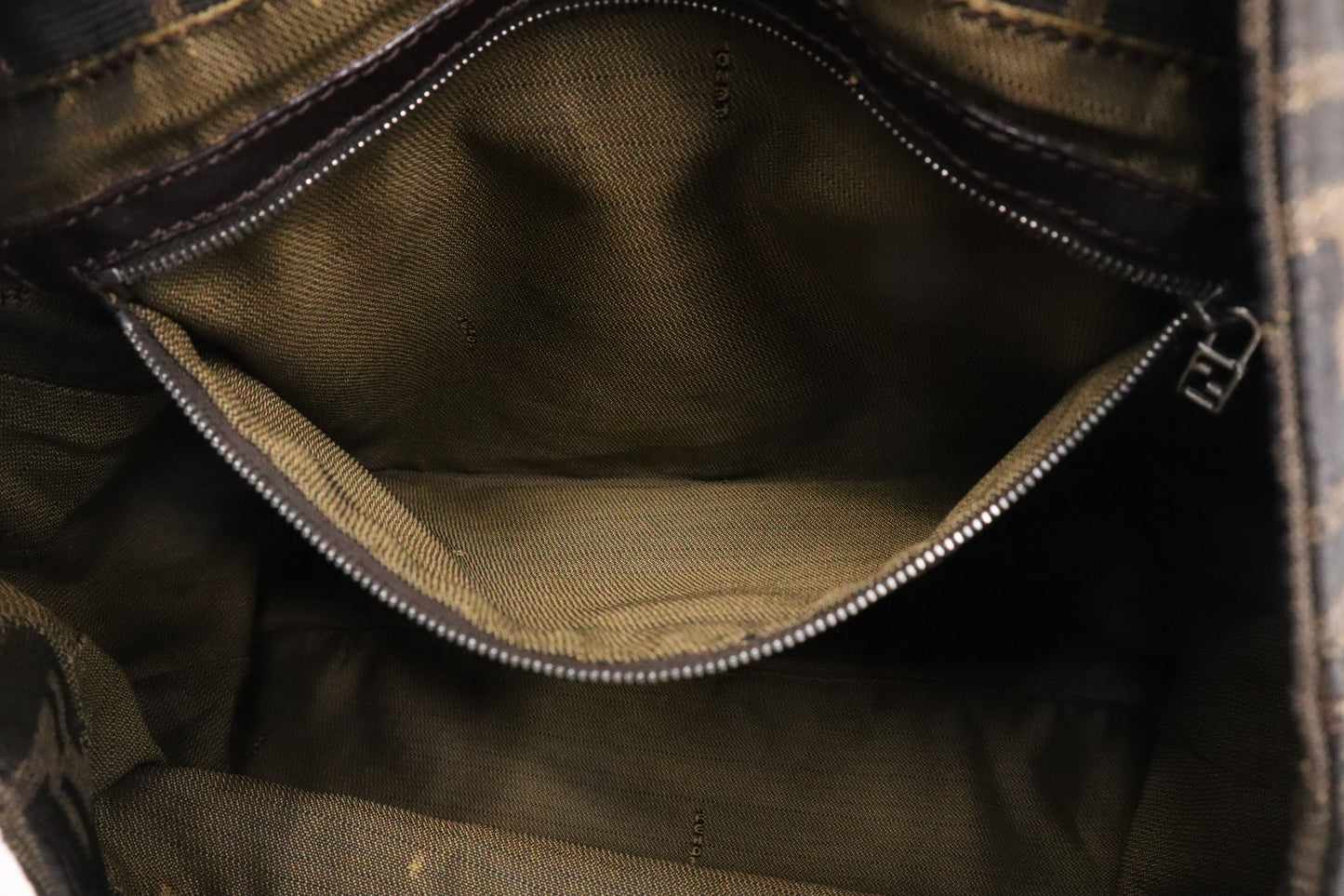 Fendi Handbag in Zucca Canvas