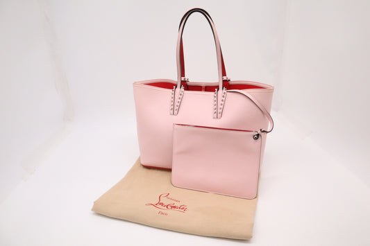Louboutin Cabata in Pink Leather