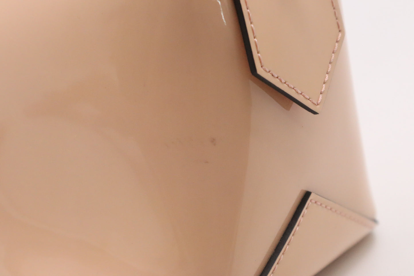 Louis Vuitton Miroir Tote Bag in Vernis Leather and Monogram Canvas
