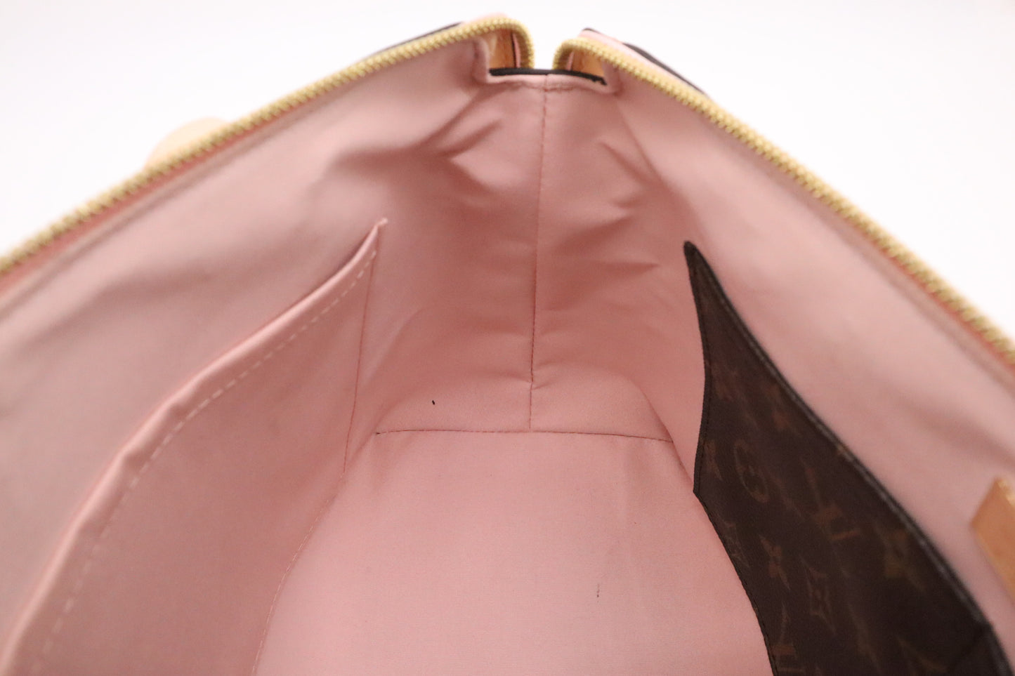 Louis Vuitton Miroir Tote Bag in Vernis Leather and Monogram Canvas