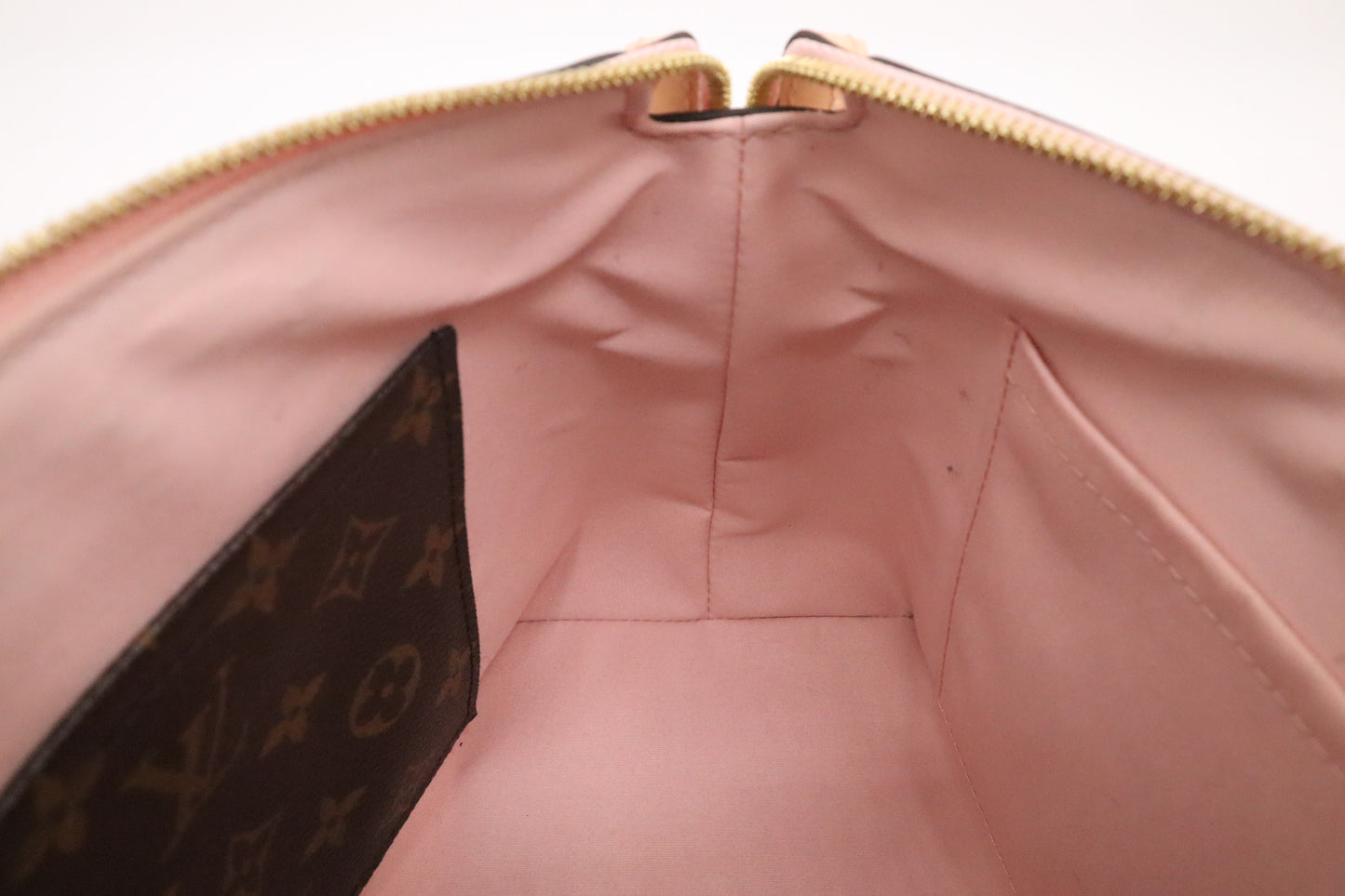 Louis Vuitton Miroir Tote Bag in Vernis Leather and Monogram Canvas