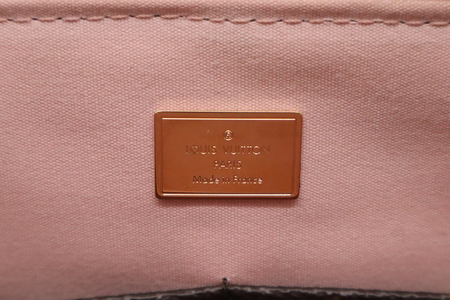 Louis Vuitton Miroir Tote Bag in Vernis Leather and Monogram Canvas