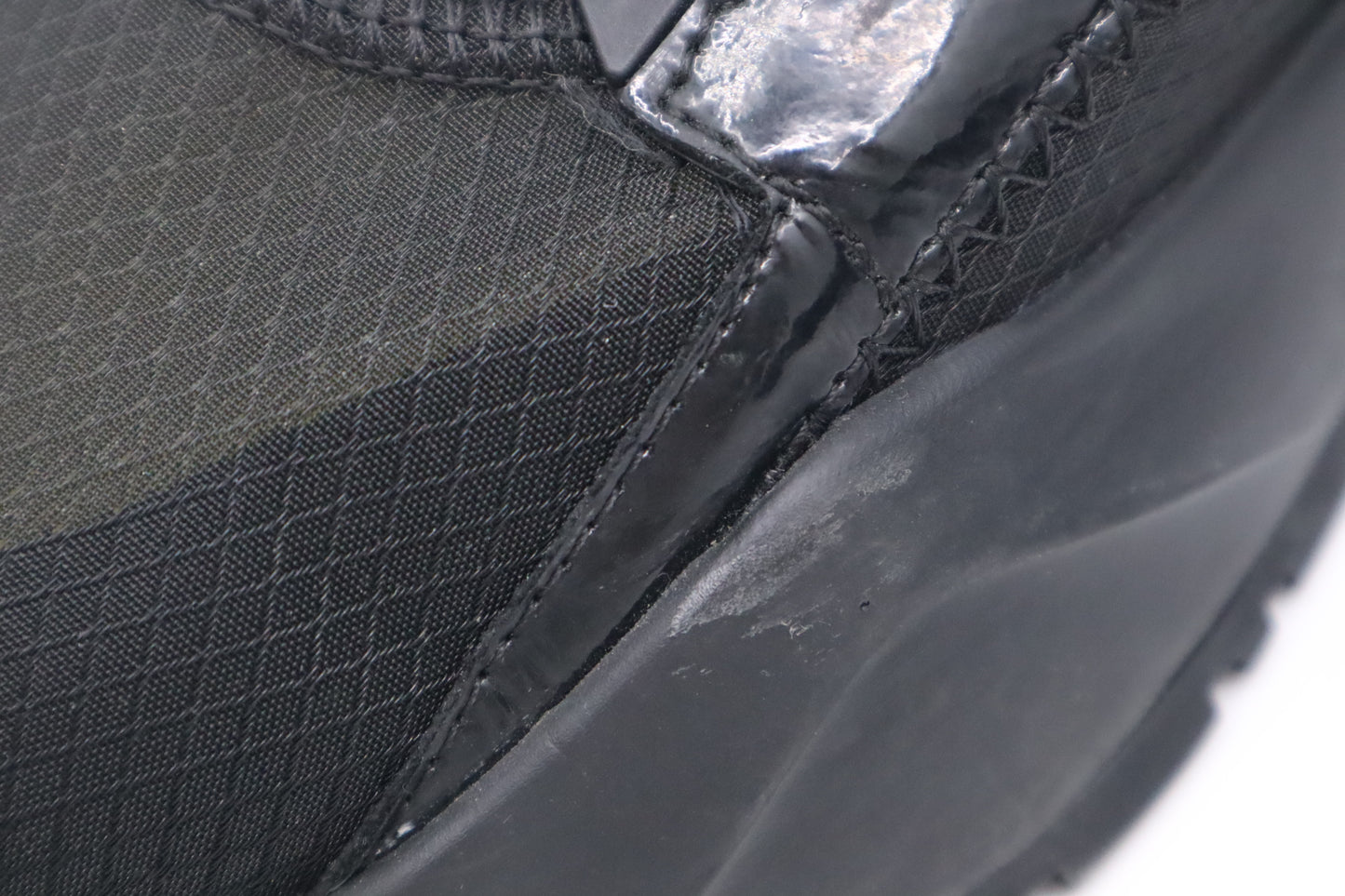 Fendi Flow Sneakers in Black Nylon and Leather