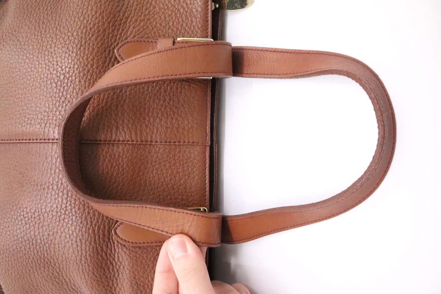 Burberry Handbag in Brown Leather