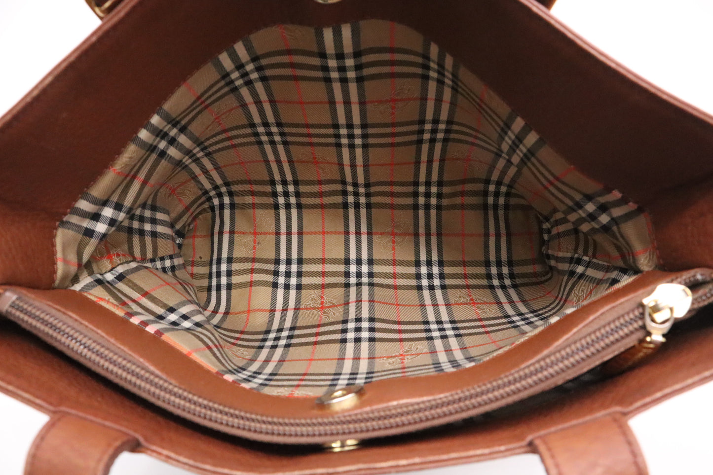 Burberry Handbag in Brown Leather