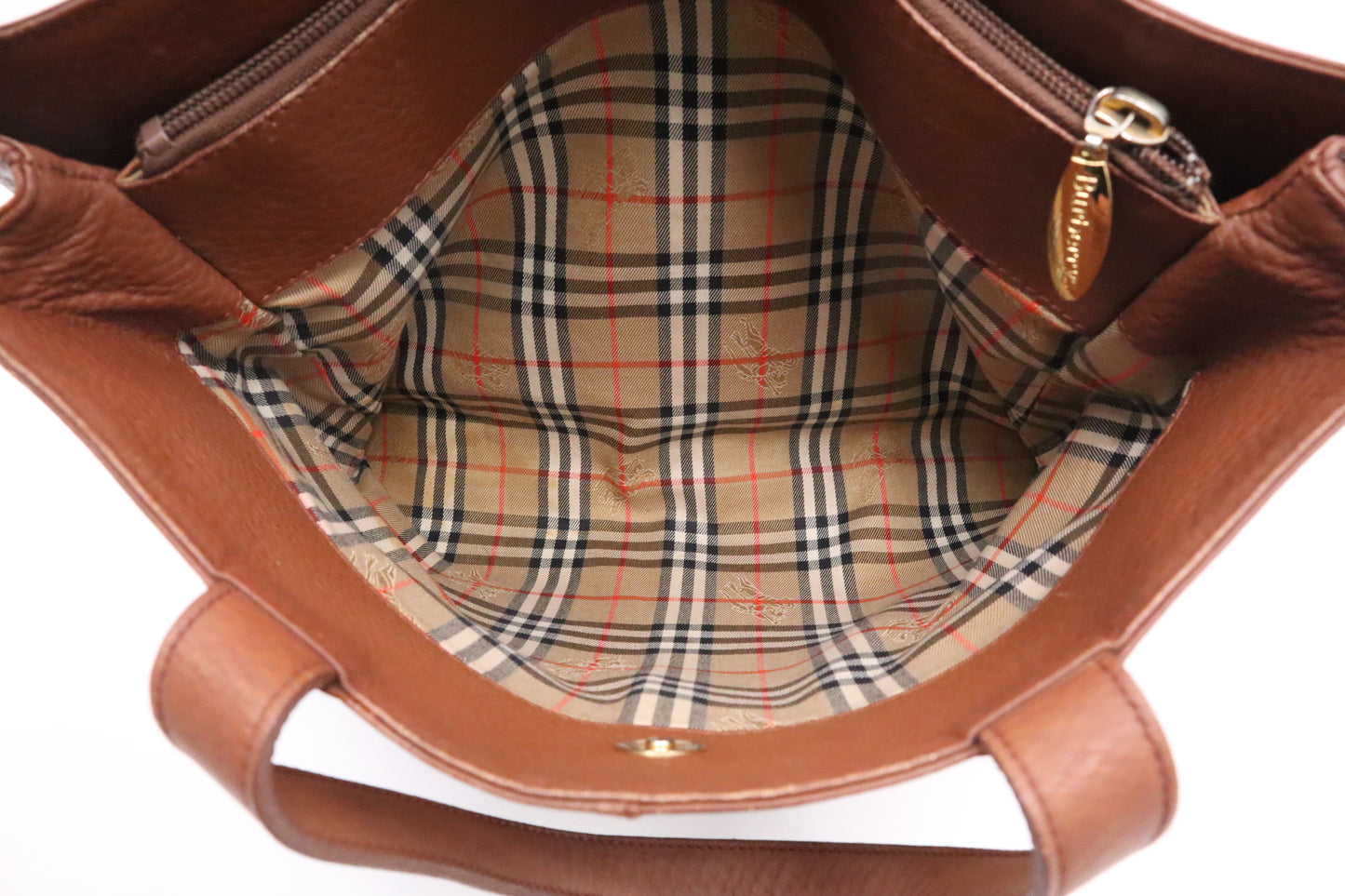 Burberry Handbag in Brown Leather