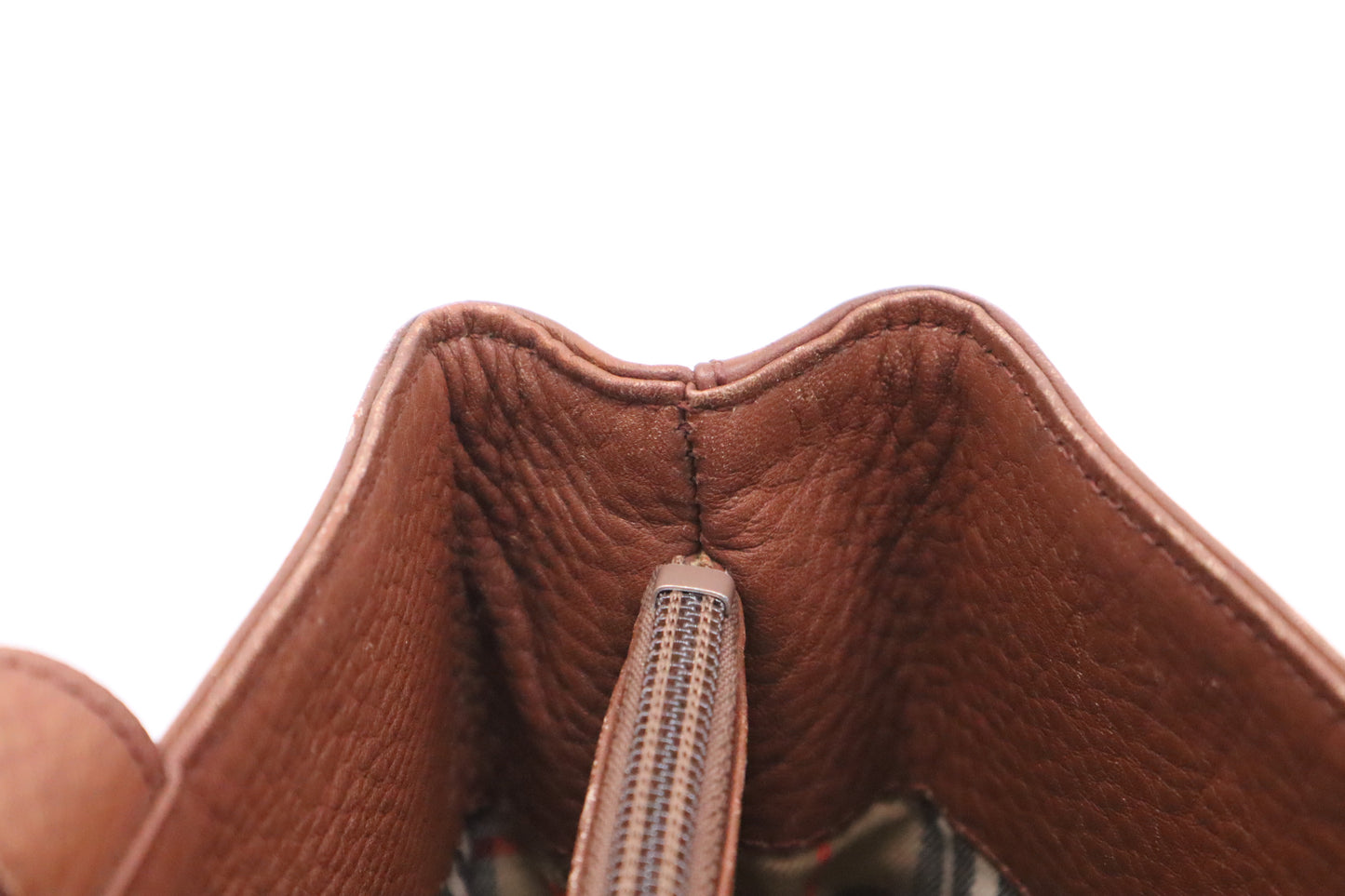 Burberry Handbag in Brown Leather