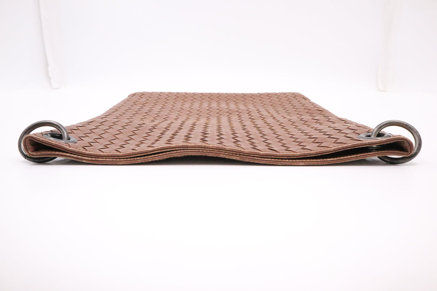 Bottega Veneta Crossbody in Light Brown Intrecciato Leather
