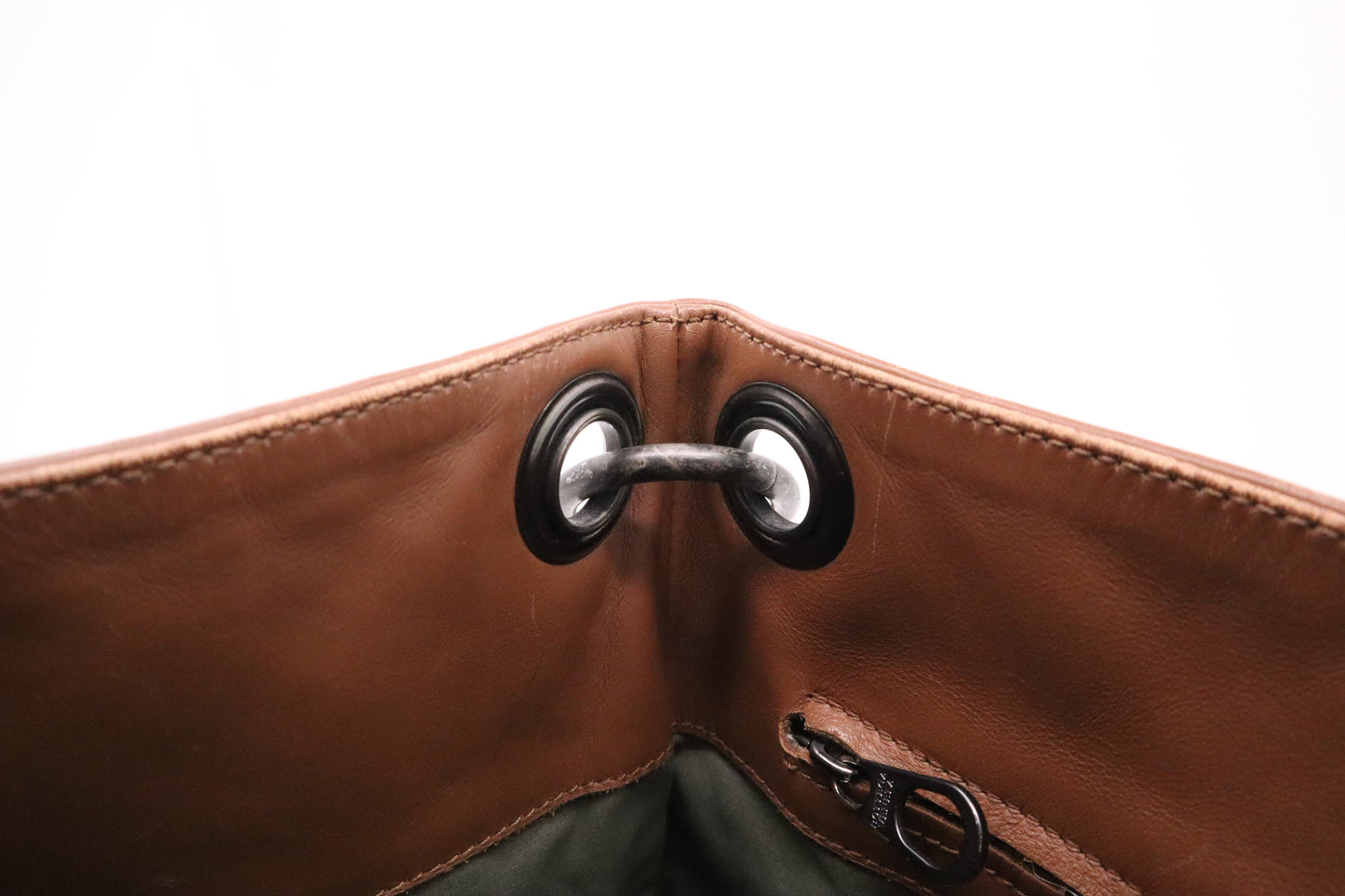 Bottega Veneta Crossbody in Light Brown Intrecciato Leather