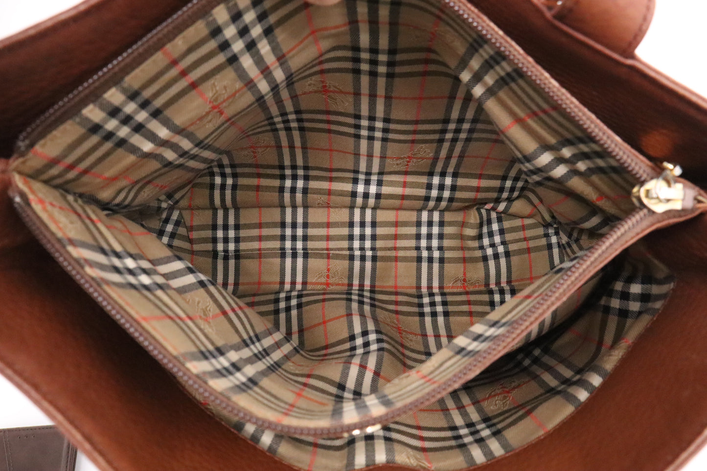 Burberry Handbag in Brown Leather