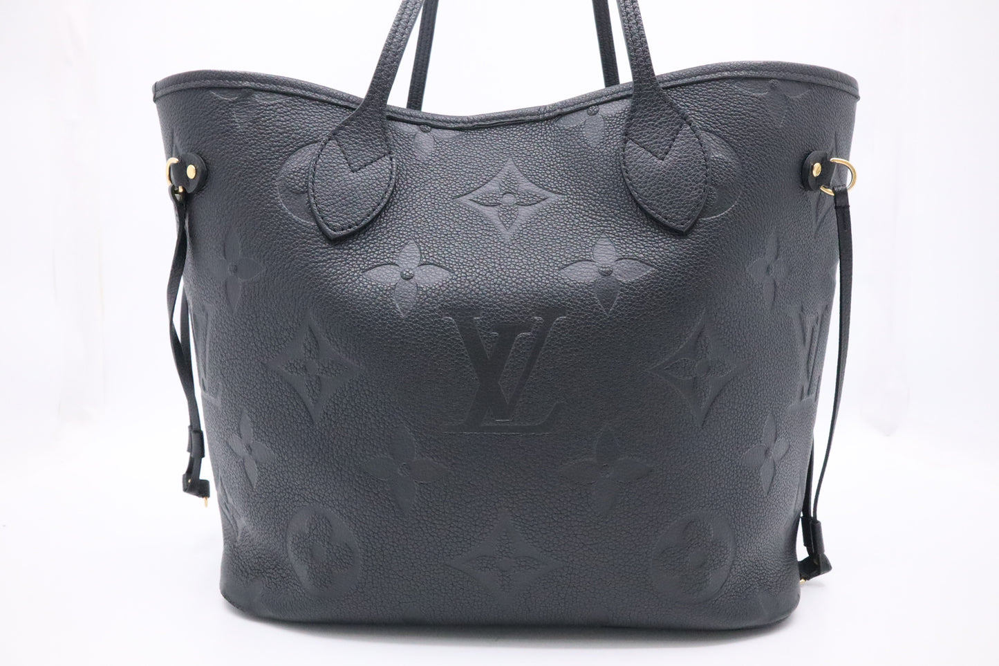 Louis Vuitton Neverfull MM in Black Empreinte Leather