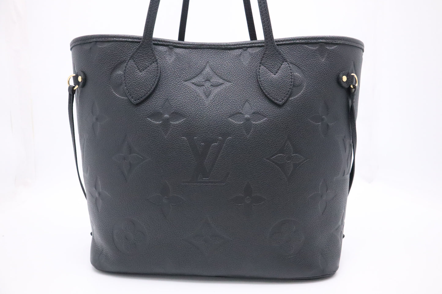 Louis Vuitton Neverfull MM in Black Empreinte Leather