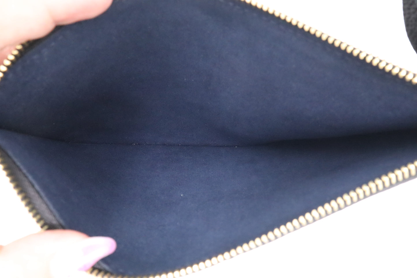 Louis Vuitton Neverfull MM in Black Empreinte Leather