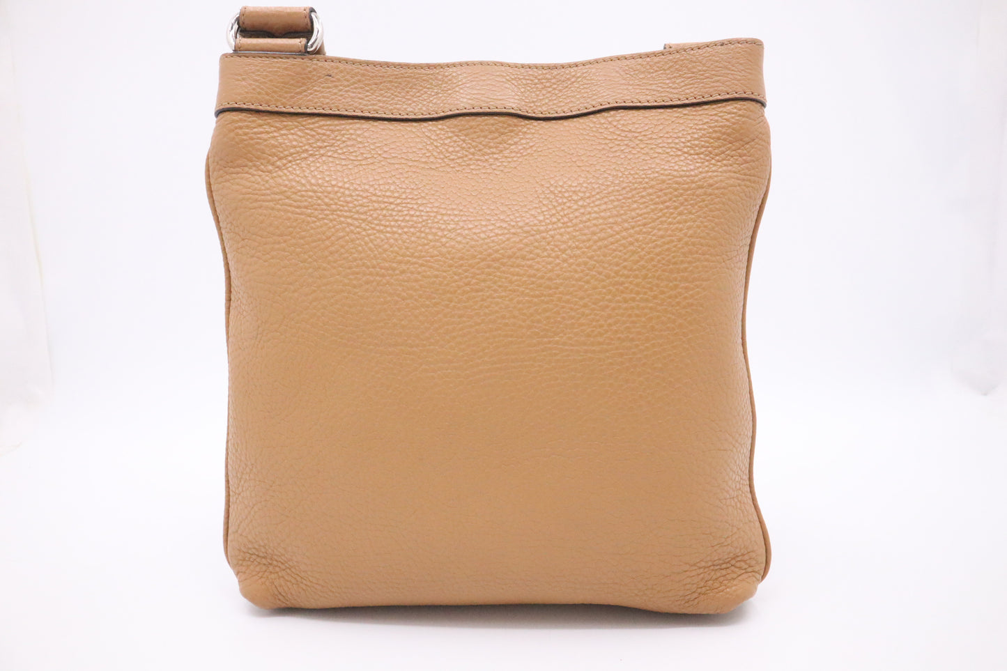 Ferragamo Crossbody Bag in Light Brown Leather