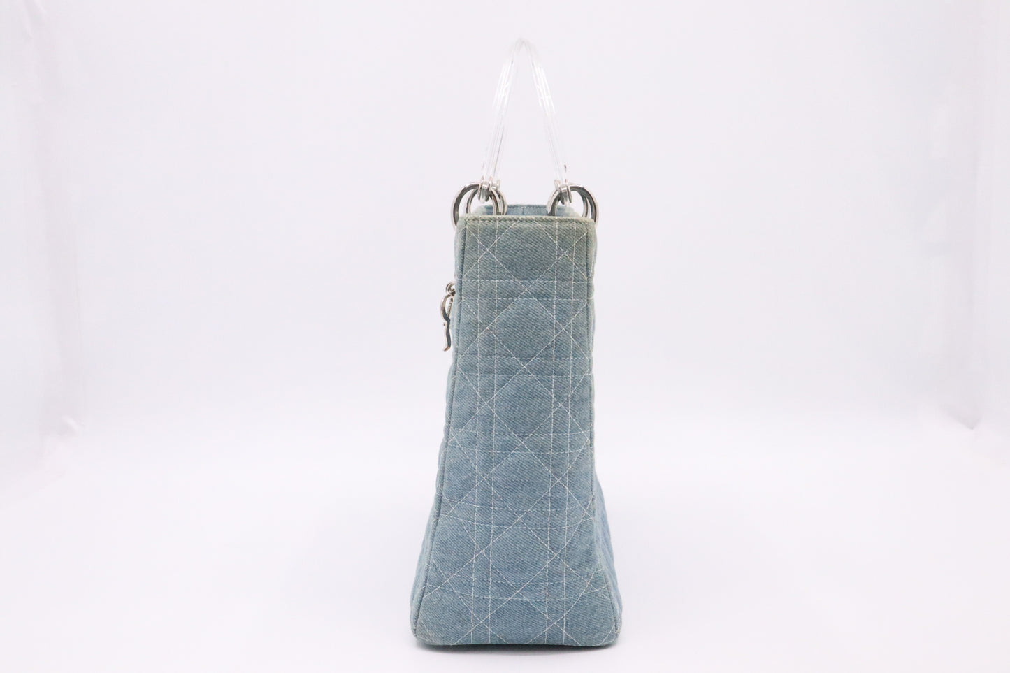 Dior Large Lady Dior in Cannage Denim
