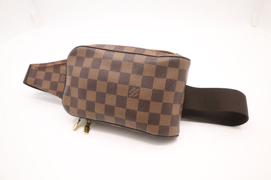 Louis Vuitton Geronimo in Damier Ebene Canvas