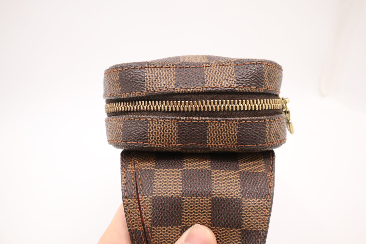 Louis Vuitton Geronimo in Damier Ebene Canvas