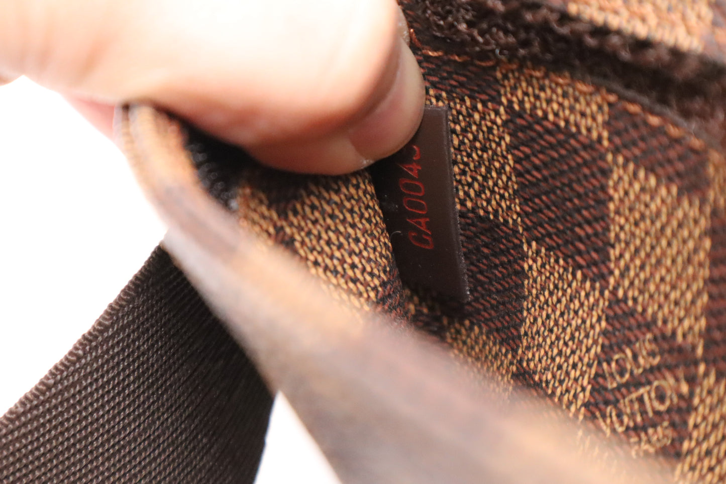 Louis Vuitton Geronimo in Damier Ebene Canvas